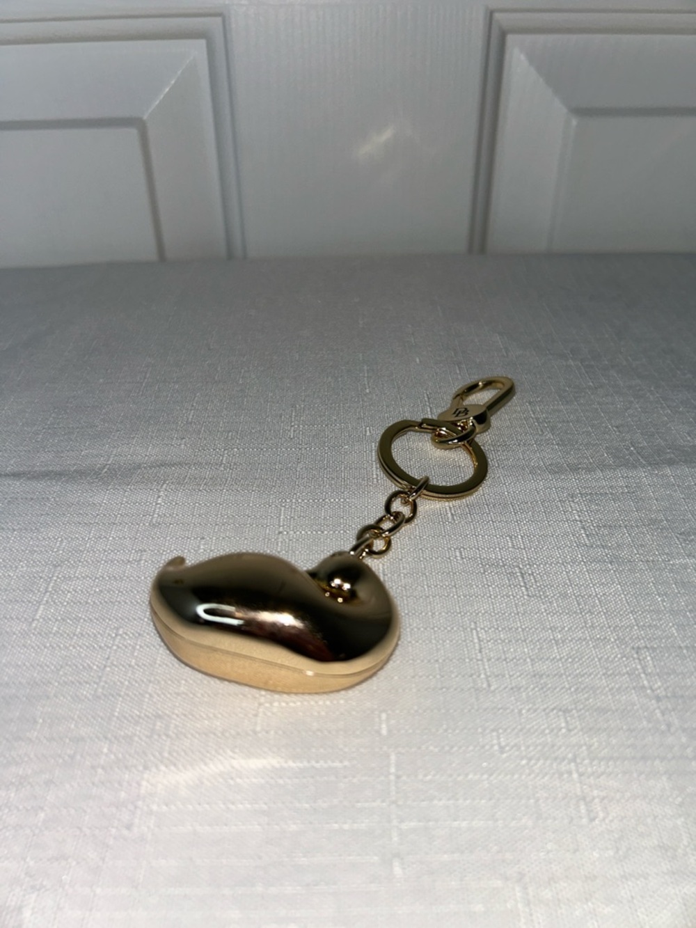Dooney & Bourke Gold Duck Bag Charm  Keychain Like New Condition NWOT - Picture 5 of 7